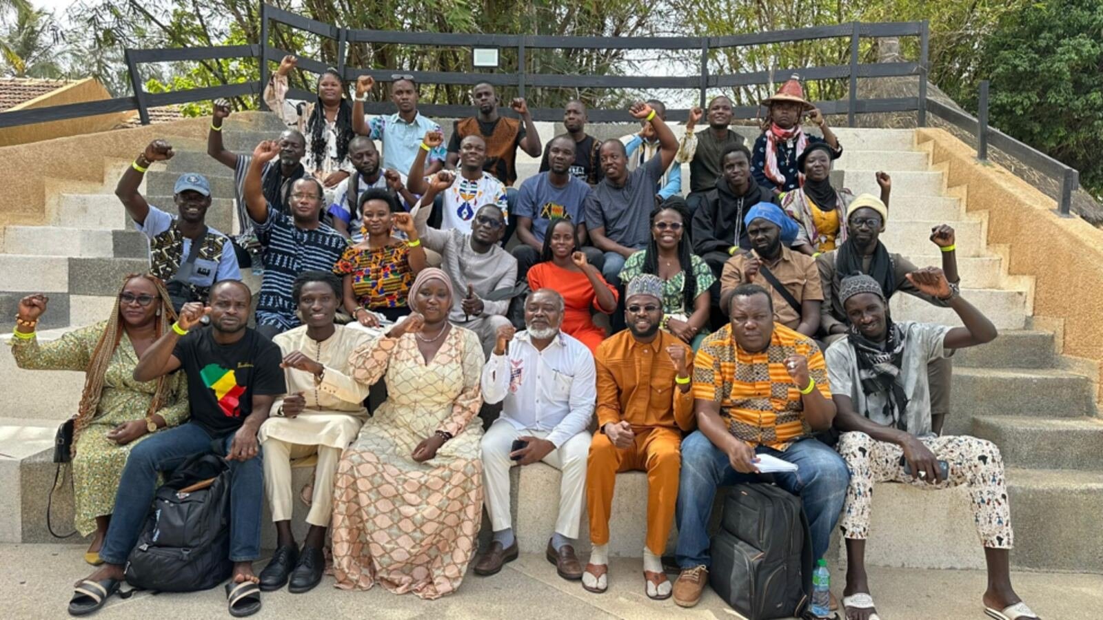 Participant·e·s de Ubuntu Philosophy School — solidarité panafricaine